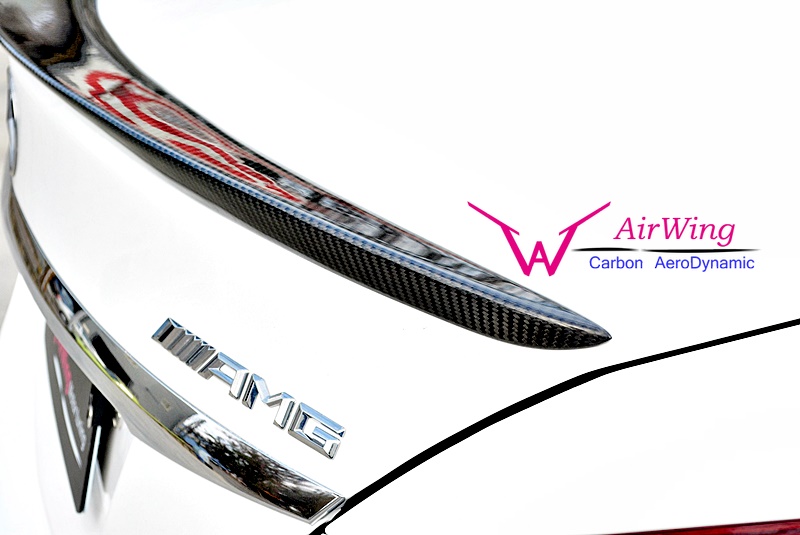 Benz W205 - AMG carbon trunk spoiler 05
